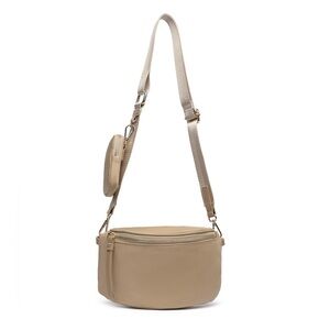 Like Dreams Out Of Norm Fanny Pack. Nufe/Gold.